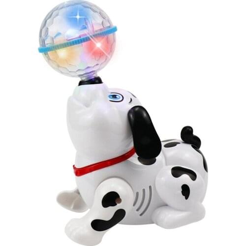 FBIL-Kids Music Light Toys Electronic Walking Dancing Smart Pet Robot Children Dog Interactive Plays Music with Lights