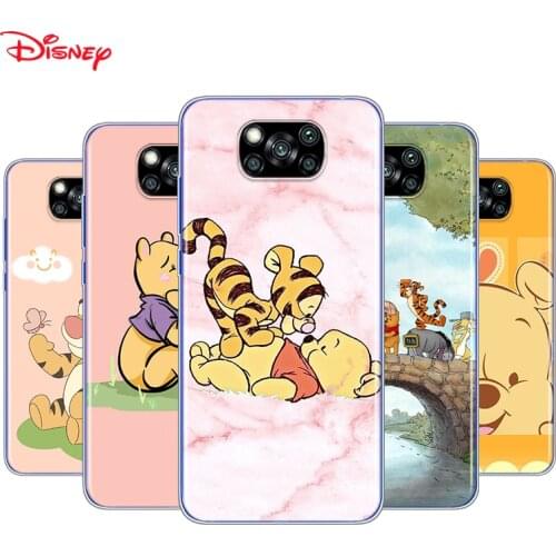 Disney Baby Tigger For Xiaomi Poco X3 NFC M2 X2 F2 F3 C3 M3 F1 Pro Mi Play Mix 3 A3 A2 A1 6 5 Lite Soft Phone Case