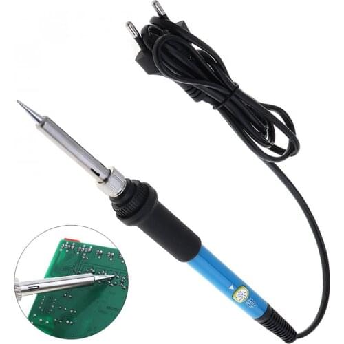 New 110 ~ 220V 60W Adjustable Temperature Electric Soldering Iron Soldering Gun Repair Hand Tools with EU / US Plug for Welding