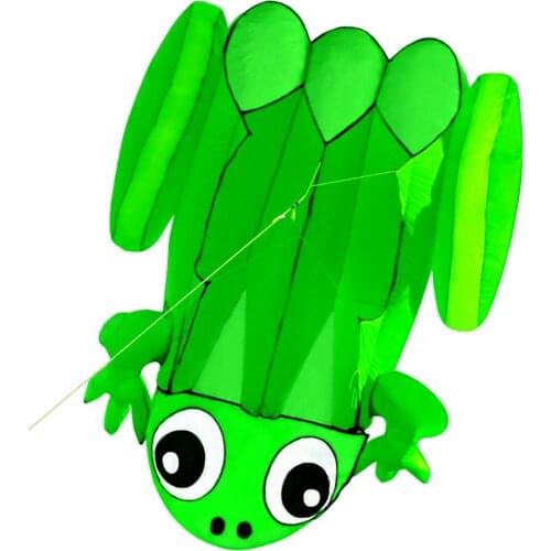 New High Quality 3D Single Line Software Frogs Kites Sports Beach With Kite Handle and String Easy to Fly