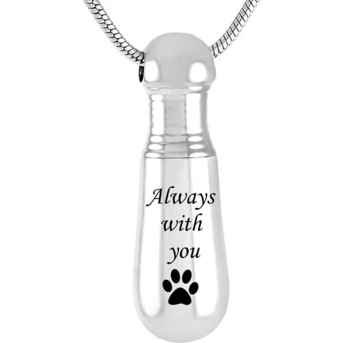 Cremation Ashes Urn Necklace Baseball Bat Exercise Memorial Pendant Jewelry for Exercise Hobby Gift-always with you