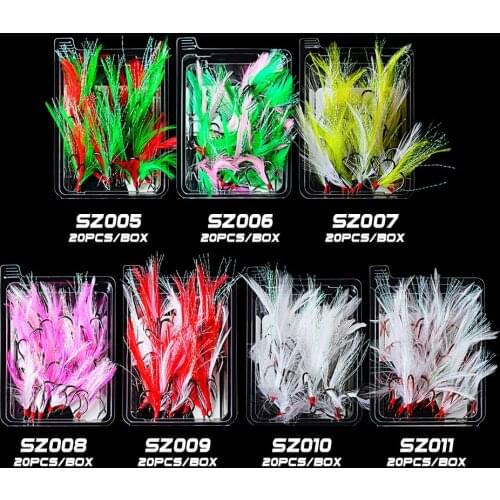 Fishing Hooks Sea Glow 2# 4# 6# 8# 10# Fish Assist Hook Treble Hook Fishhooks Jig Slow Feather for Fishing Attract