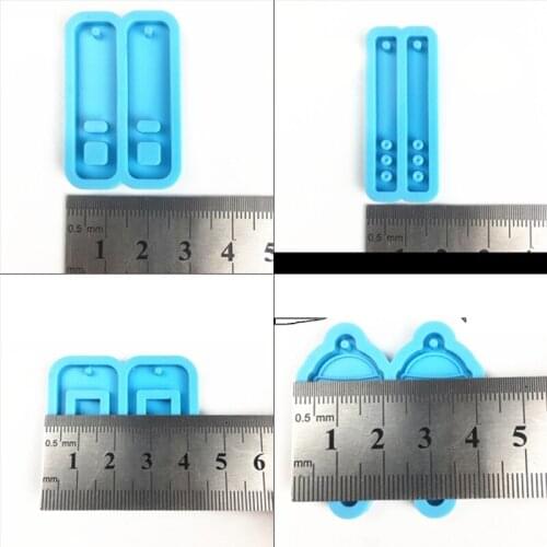 Earrings Epoxy Resin Mold Eardrop Dangler Pendant Silicone Mould DIY Crafts Tool