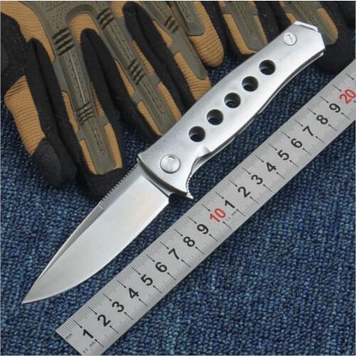 Brave Fighter 58-60HRC D2 blade Steel handle folding knife camping Hunting Survival knife Tactical Utility tools EDC Multi Tool