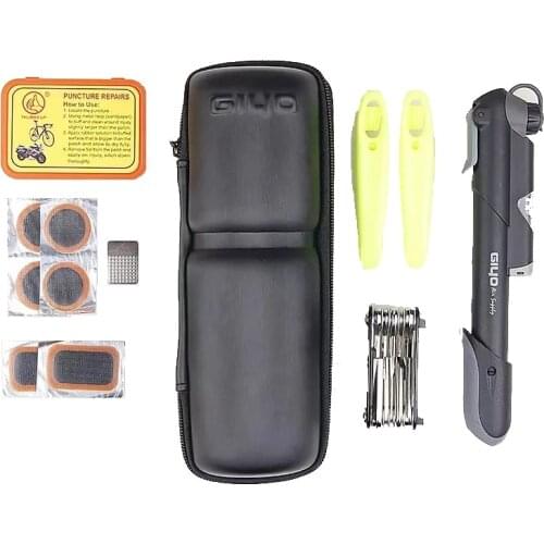 Bicycle Repair Kits Bag Portable Cycling Repair Tools Kits Tire Repair Set Multifunction Road MTB Bike Tools Box Bag Accessories