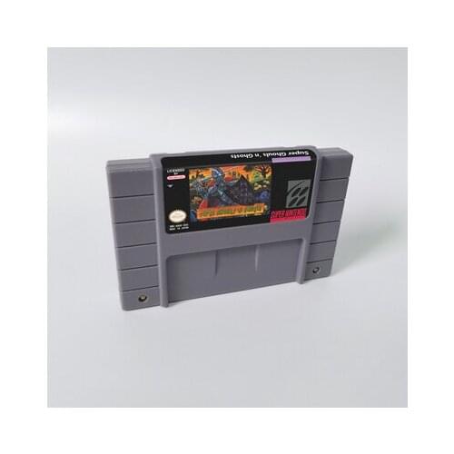 Super Ghouls 'n Ghosts - Action Game Card US Version English Language