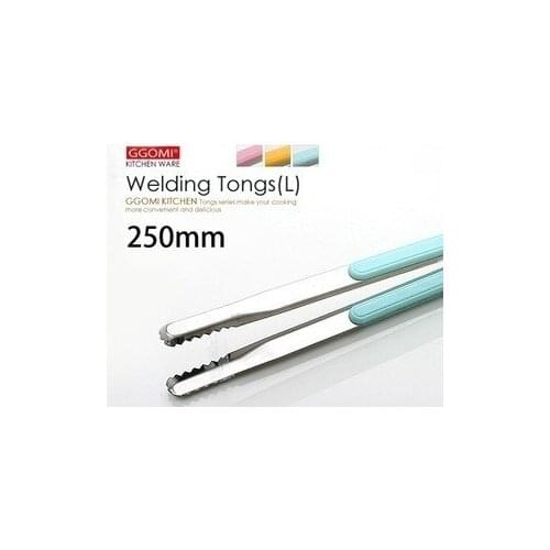 Stainless steel cake clip bread clip barbecue food clip Wholesale Japanese household items colorful BBQ food tongs 5pcs/lot