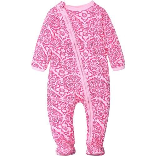 Uniesx Newborn Baby Rompers Clothing Infant Jumpsuits Cotton Flower print Children Roupa De Girls&Boys Baby Clothes MBR259