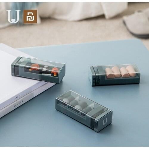 Youpin Jordan&Judy Soundproof Earplugs Mute Professional Noise Reduction Light Soft Silicone Sleeping Study Work Travel Earplugs