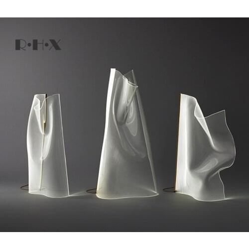 Second Acrylic Minimalist Desk Lamp Originality Personality A Living Room Model House Designer Fund Arts Floor Lamp Vertical