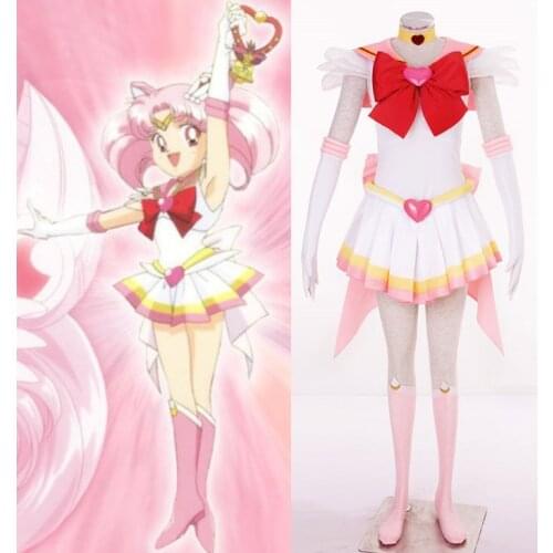 SuperS Sailor Moon ChibiUsa Cosplay Costumes