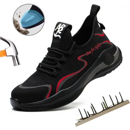 LAFAGIET Men's Work Shoes