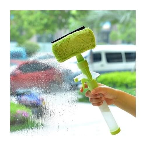 A1805 multi-function window glass cleaner with water spray window double-sided glass cleaner scraper