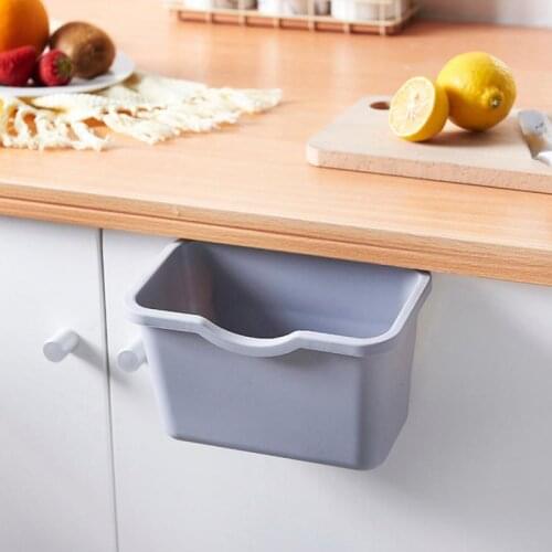 Kitchen Kitchen Cabinet Door Can Hang Garbage Storage Box 21x13.5x12.5cm Kitchen Garbage Trash Can Kitchen Accessories