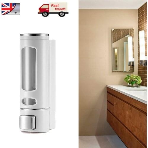 Liquid Soap Dispenser Wall Mounted Shower Gel Dispensers Shampoo Container Pump Hand Bathroom Soap Bottle Kitchen Tools