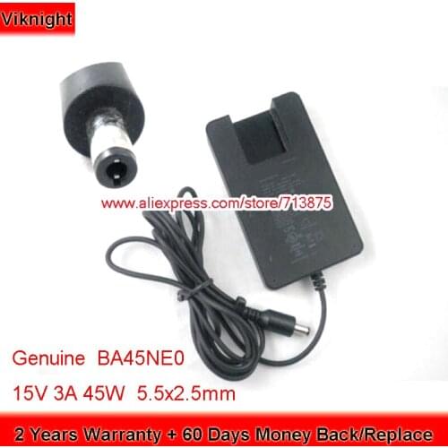 Genuine 15V 3A BA45NEY BA45NE0 AC Adapter for DELL Adamo P01S001 XPS PA-1E VOSTRO 1200 A90 X166M BA45NE1 Laptop Power Supply
