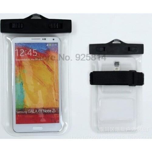 By DHL or EMS 200 pcs Universal sealed PVC waterproof Diving Bag Underwater Pouch