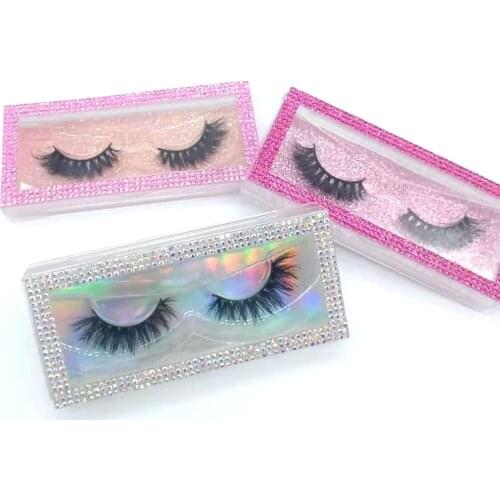 3d mink eyelashes new eye make up use cruelty free black cotton band fluffy volume full strip 3d mink eyelashes D005