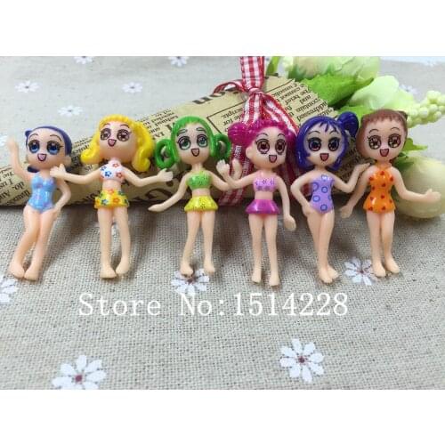 Free shipping! 3D resin cute bikini girl for key chain/holiday decoration,DIY