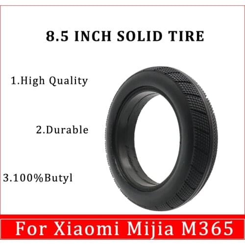 MOVING 8 1/2x2 8.5 Inch Solid Tire for Mijia Xiaomi M365 Scooter Accessories High Quality Elastic Durable Electric Scooter tires