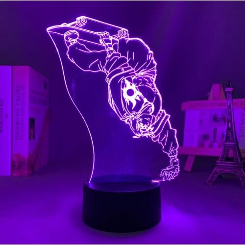 3d Led Night Lamp Anime SK8 The Infinity Joe for Bedroom Decor Nightlight Kid Brithday Gift Night Light Manga SK8 The Infinity