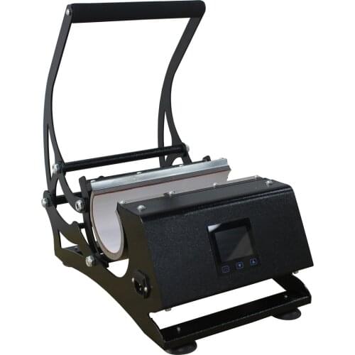 500W Mug Heat Press Machine for 20oz Bottle Sublimation Digital Transfer Machine (Black)