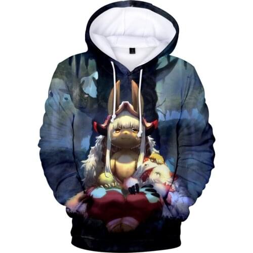 2021 Game Made in Abyss Hoodies Men Women Streetwear Fashion Casual Sweatshirt 3D Print Autumn Hoodies Clothes