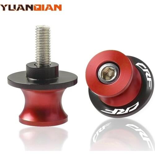 Moto Swingarm Spools Slider Stand Screws For honda CRF CRF1000L AFRICA TWIN CRF150R CRF250R CRF450R CRF150F CRF230F CRF 250 450