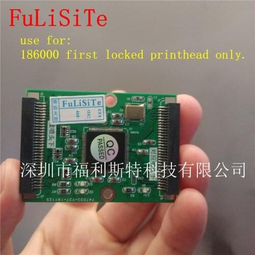186000 first locked printhead decoder card