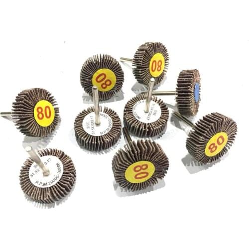 5Pcs Accessories Sandpaper Sanding Flap Polishing Wheels Sanding Disc Set Shutter Polishing Wheel For Rotary Power Tools