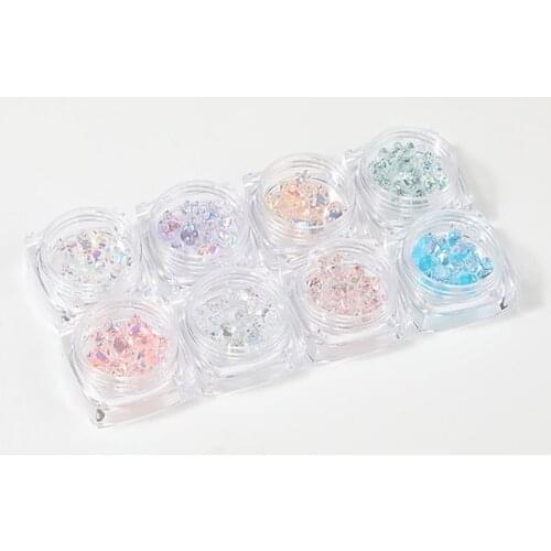 6pcs 3D Cute Bear Resin Nail Art Decorations in 3 Sizes for Nails Ornaments Manicure Tips Decor DIY Accessories