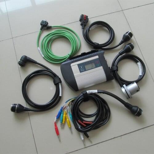Mb Star C4 Diagnostic Tool High Quality Hdd Software 2021 Wifi Support Works for Cars And Trucks 12v 24v Two Years Warranty
