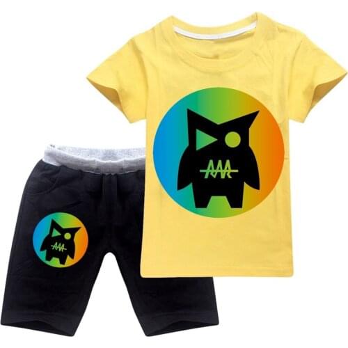 Cotton Boys Girls Childrens Clothing Kids T Shirt Team RAR Sports Set Summer Short Sleeve Shirt Pants Fashion baby Girl Clothes