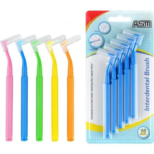 Interdental brush 10 / Card tooth flossing teeth 1.2-1.5MM oral use culling debris between the teeth