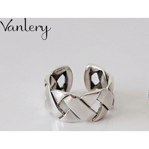 Romantic Charming Open Cross Ring for Women Vintage Boho Party Rings Gothic Punk Jewelry Gifts for Girls