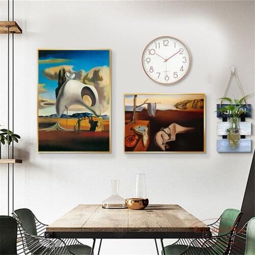 Salvador Dali Classic Canvas Art Print Painting Poster Wall Pictures For Home Decoration Wall Decor new Year gifts No Frame
