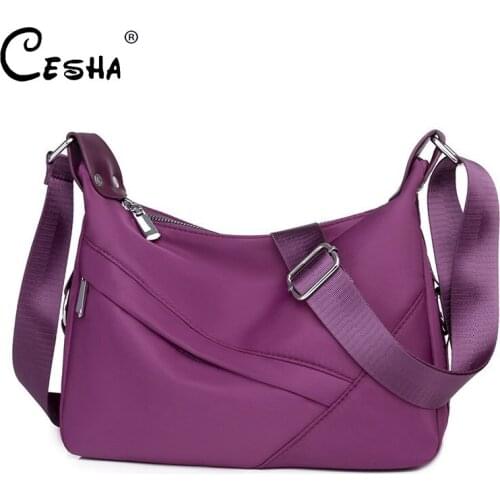 Fashion Casual Women Shoulder Bag High Quality Durable Fabric Messenger Bag Female Multifunction Nylon Handbag Crossbody Bag