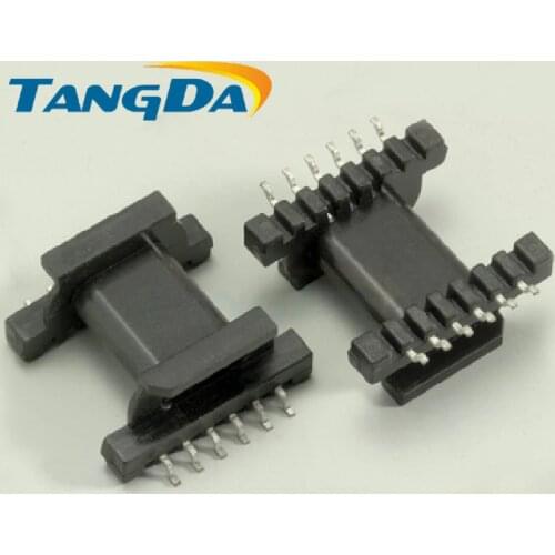 Tangda EPC19 transformer bobbin transformer frame +PC40 ferrite core soft magnetic core SMD EPC 19 12pin 12p 6+6 horizontal