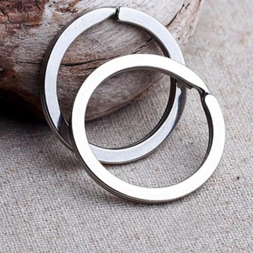 Creative Exquisite Key Ring Key Chain Metal Key Ring Exquisite 1 Split Rings Diameter 30mm Key Chain Decor Accessories Pendant