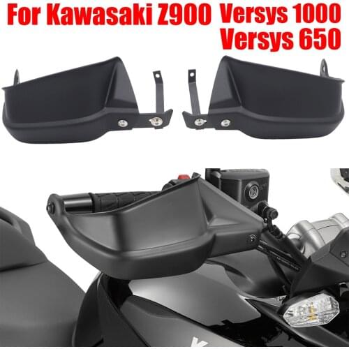 For Kawasaki Versys 650 1000 Z900 Motocycle hand handle guard protector handlebar handguards shields Brake Clutch Windshield