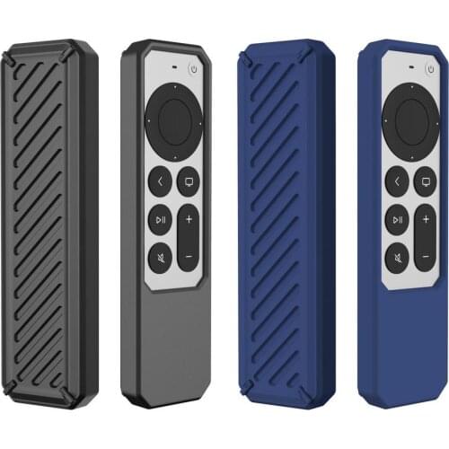 2021 Anti-Lost Protective Case For Apple 4K HD TV Siri Remote Anti-Slip Durable Silicon Shockproof Cover For AirTag Applicable