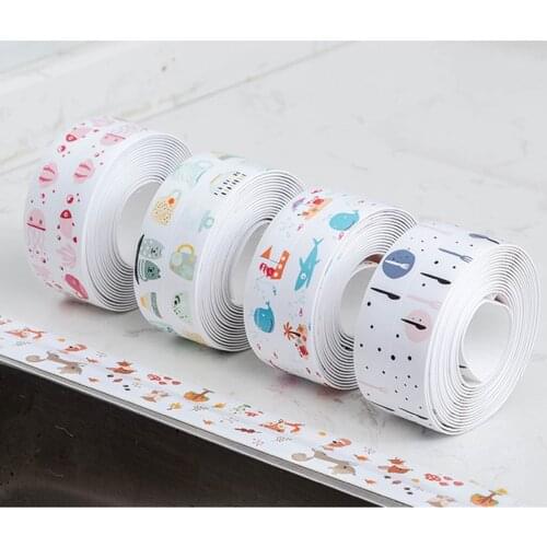 3.2meter 1 Roll Sealanting Tape Multi-Purpose Sealant Tape Self Adhesive Corner Waterproof Stick Strip For Kitchen Crack Repair