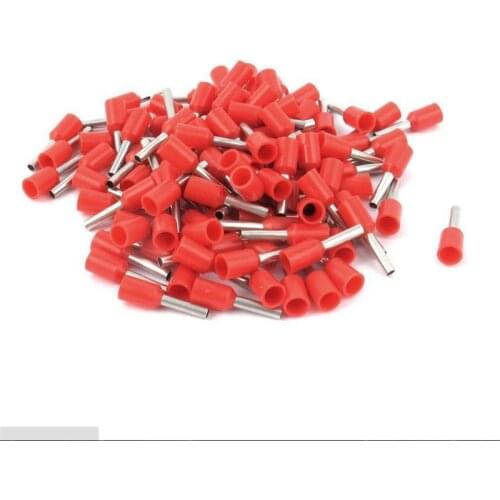 1000pcs 18 AWG 1.0mm2 Insulated Cord End Terminal Wire Ferrules E1010