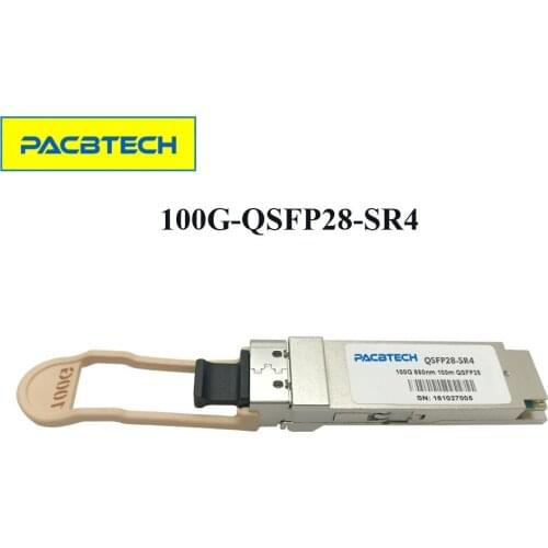100G SR4 100Gb/s Transceiver Module Multimode SR4-850nm 100M with MTP/MPO type QSFP28 Transceiver Module