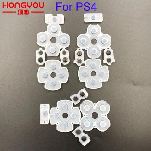 15set JDS 001 011 030 JDM 050 055 Conductive Silicone Rubber Pads for Dualshock 4 L2 R2 Buttons For Playstation 4 PS4 Controller