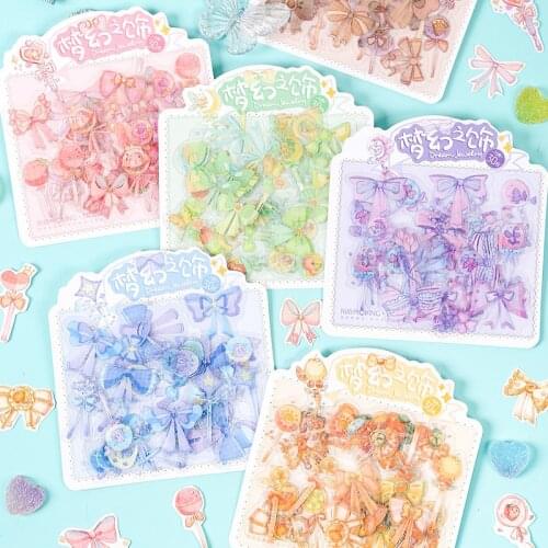 20set Kawaii Stationery Stickers Fantasy Decoration Series DIY Craft Scrapbooking Album Junk Journal Happy Planner Diary