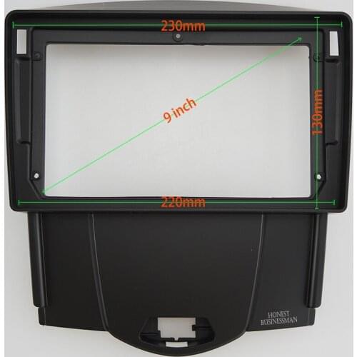 9 Inch Audio Frame Car Radio Fascia,GPS Navigation Fascia Panel Is Suitable 2014-2015 BYD F3