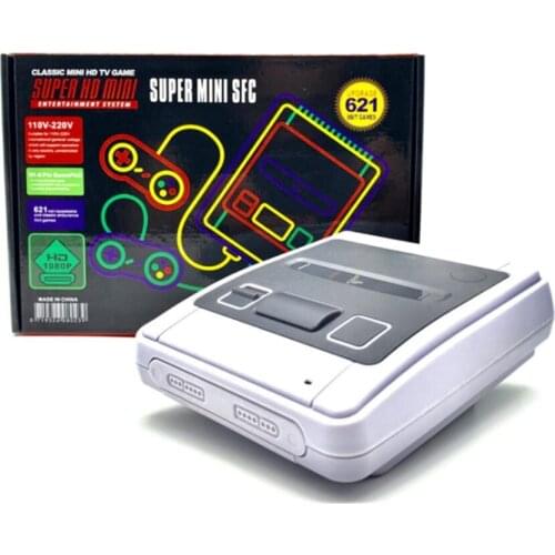 Free Shipping Mini TV Game Console Support HDMI 8 Bit Retro Video Game Console Built-In 621 Classic Games Family Video Game