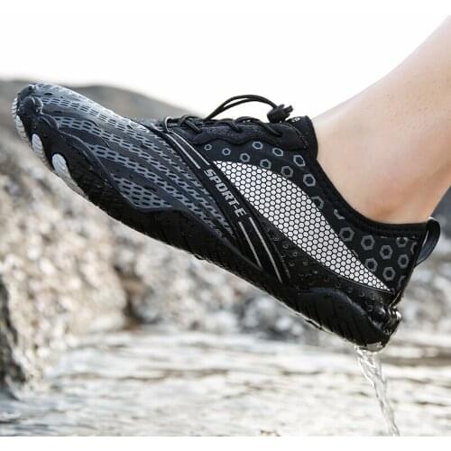 Water Sports Shoes Barefoot Quick-Dry For Men Women Upstream Beach Shoes Breathable Non-Slip Outdoor Jogging Diving Surfing