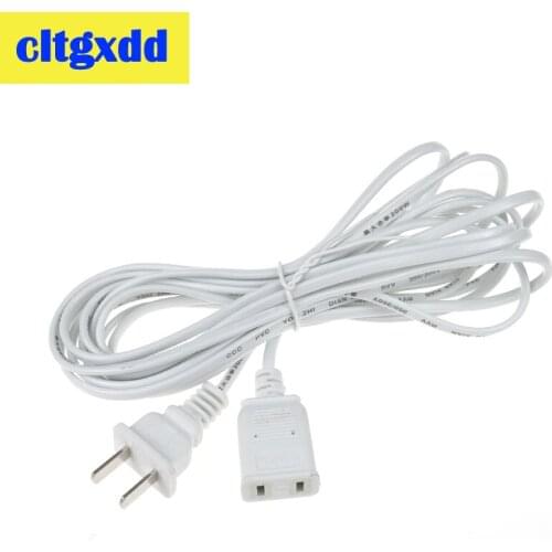 Cltgxdd AC Electrical Power Male Plug To Female Socket Outlet Adaptor Extension Cord Connector For monitor fan appliances，3m 5m